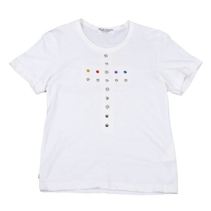 robe de chambre COMME des GARCONS Jewel T-Shirt White Size S