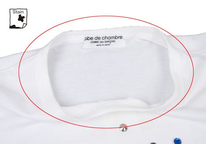 robe de chambre COMME des GARCONS Jewel T-Shirt White Size S