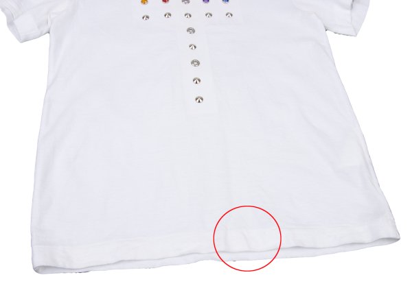 robe de chambre COMME des GARCONS Jewel T-Shirt White Size S
