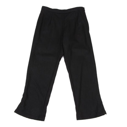 COMME des GARCONS Wool Cropped Pants Black Size S