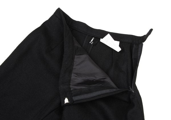 COMME des GARCONS Wool Cropped Pants Black Size S