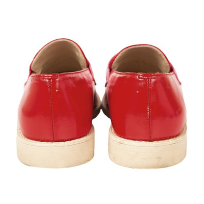COMME des GARCONS Patent Loafer Red/Pink Size 22.5CM