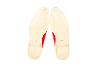 COMME des GARCONS Patent Loafer Red/Pink Size 22.5CM