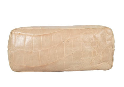 10 Corso Como Croco Embossed Bag Beige