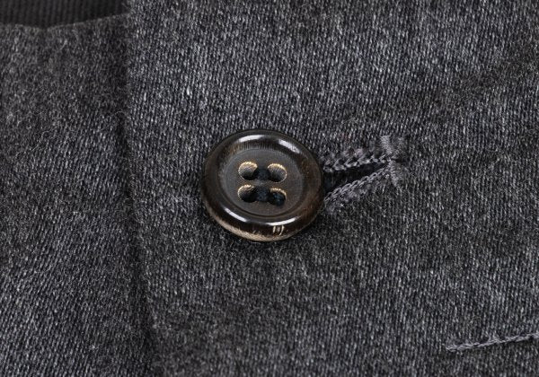 COMME des GARCONS HOMME 80s Wool Two-Tuck Pants Gray Size L