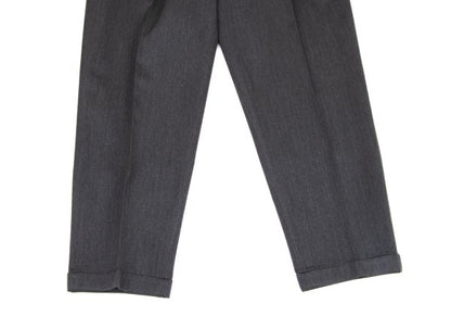 COMME des GARCONS HOMME 80s Wool Two-Tuck Pants Gray Size L