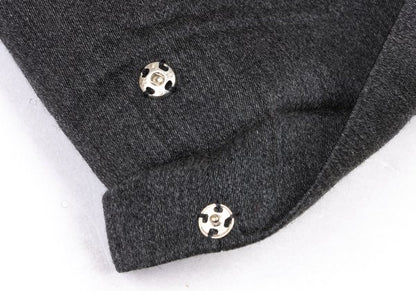 COMME des GARCONS HOMME 80s Wool Two-Tuck Pants Gray Size L
