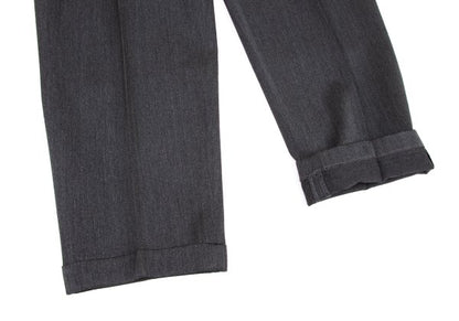 COMME des GARCONS HOMME 80s Wool Two-Tuck Pants Gray Size L
