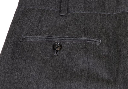 COMME des GARCONS HOMME 80s Wool Two-Tuck Pants Gray Size L