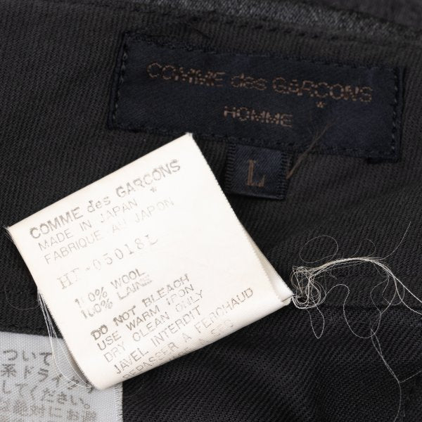 COMME des GARCONS HOMME 80s Wool Two-Tuck Pants Gray Size L