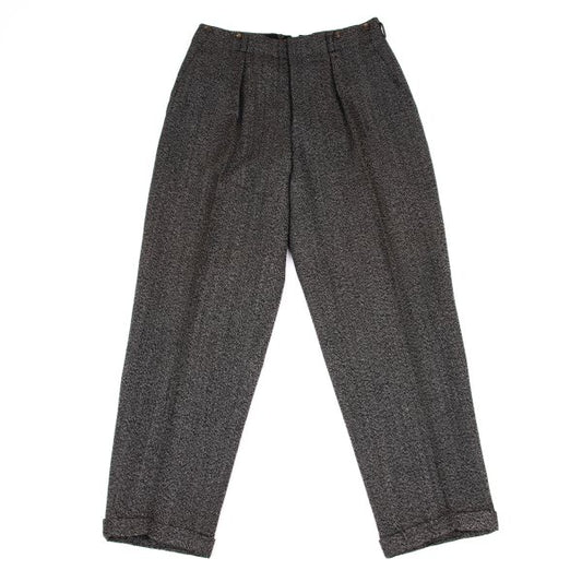 COMME des GARCONS HOMME 80s Wool 2-Pleat Pants Gray Size L