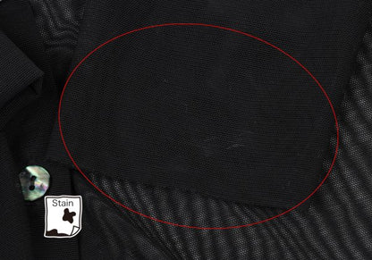 Jean Paul GAULTIER CLASSIQUE Rubber Logo Shirt Black Size 40