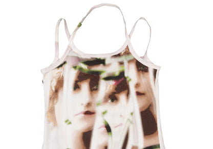 JPG by GAULTIER Cotton Graphic Print Camisole Multi Size 40