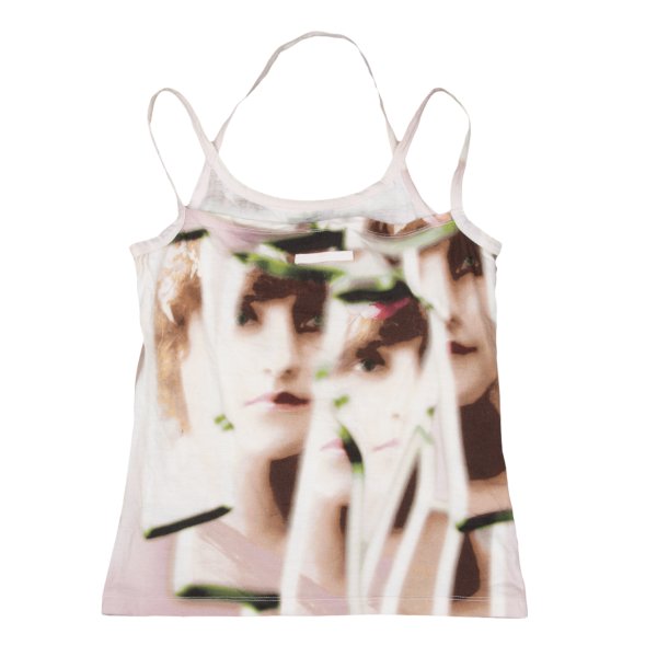 JPG by GAULTIER Cotton Graphic Print Camisole Multi Size 40