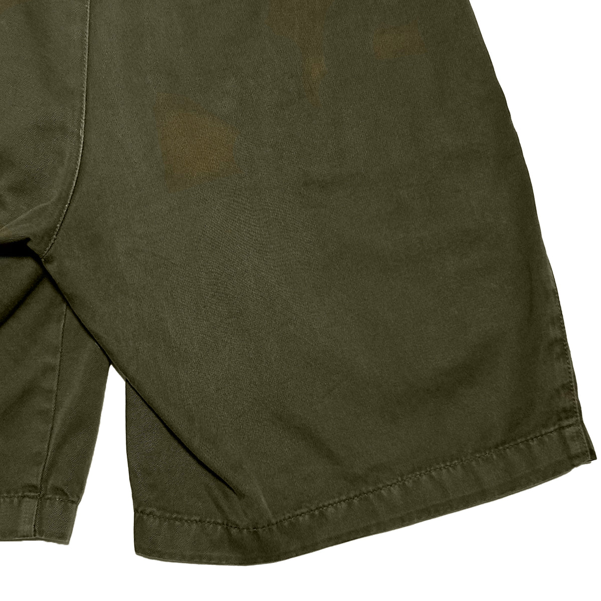 MARITHE FRANCOIS GIRBAUD 80s Pleated Shorts Olive Size 28