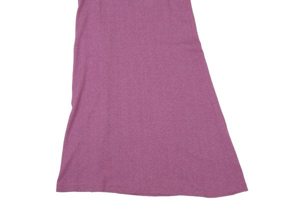 Sunao Kuwahara I.S. Openwork Knit Short Sleeve Dress Size M