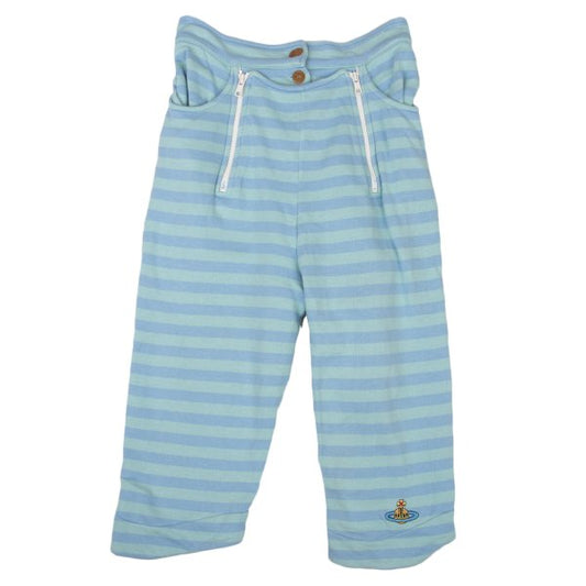 Vivienne Westwood Old Tag Border Orb Cotton Pants Size S