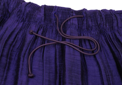 ISSEY MIYAKE FETE Poly Blend Gradation Skirt Purple Size 2