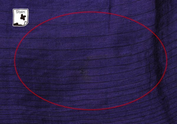 ISSEY MIYAKE FETE Poly Blend Gradation Skirt Purple Size 2