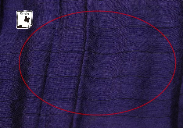 ISSEY MIYAKE FETE Poly Blend Gradation Skirt Purple Size 2