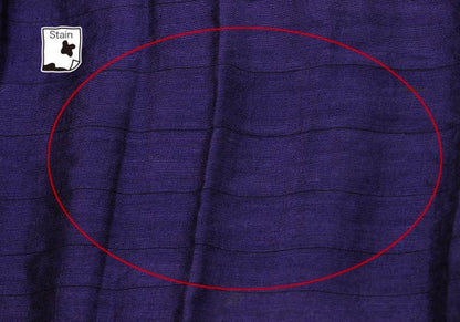 ISSEY MIYAKE FETE Poly Blend Gradation Skirt Purple Size 2