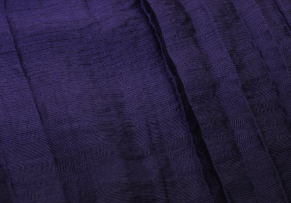 ISSEY MIYAKE FETE Poly Blend Gradation Skirt Purple Size 2