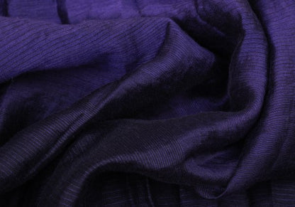 ISSEY MIYAKE FETE Poly Blend Gradation Skirt Purple Size 2