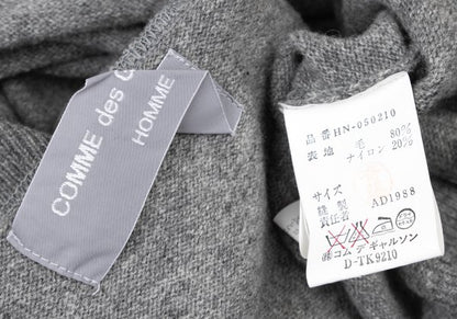 COMME des GARCONS HOMME Wool Blend Sweater Gray Size L