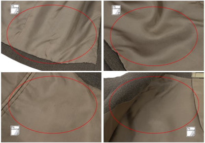 ISSEY MIYAKE MEN Wool Rayon Mao Collar Jacket Mocha Size M
