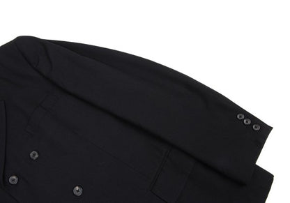 Y's for men Wool Gabardine Double Jacket Black Size 3