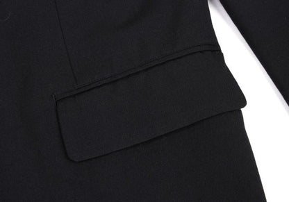 Y's for men Wool Gabardine Double Jacket Black Size 3