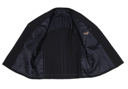 Y's for men Wool Gabardine Double Jacket Black Size 3