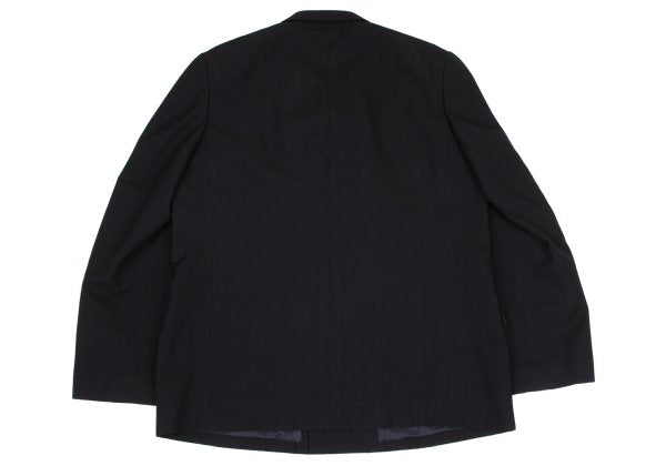 Y's for men Wool Gabardine Double Jacket Black Size 3