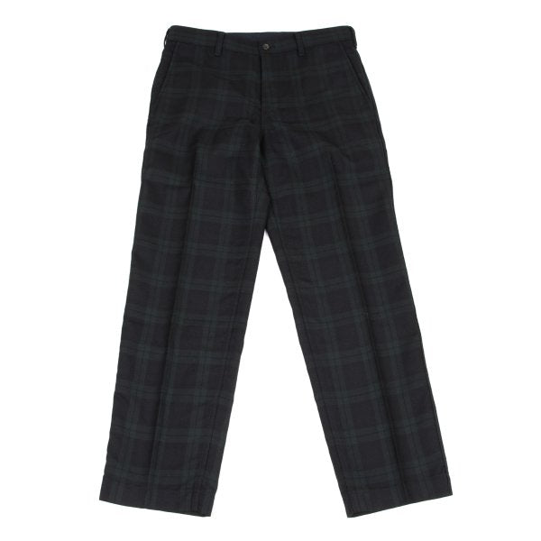 COMME des GARCONS HOMME Wool Black Watch Pants Size S