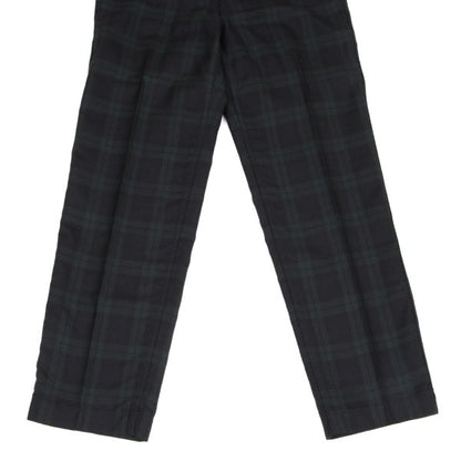 COMME des GARCONS HOMME Wool Black Watch Pants Size S