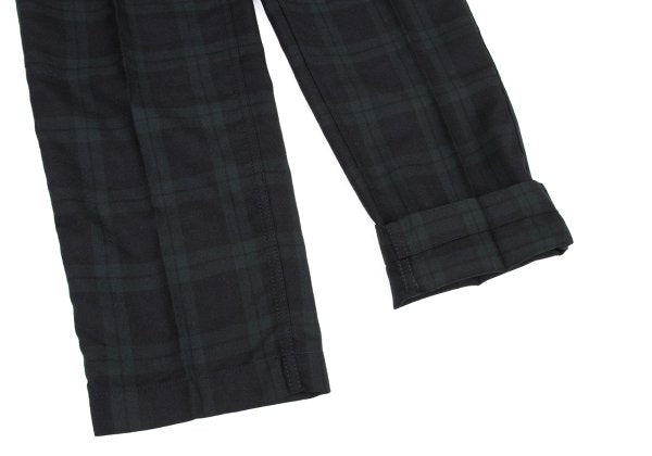 COMME des GARCONS HOMME Wool Black Watch Pants Size S