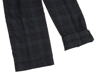 COMME des GARCONS HOMME Wool Black Watch Pants Size S