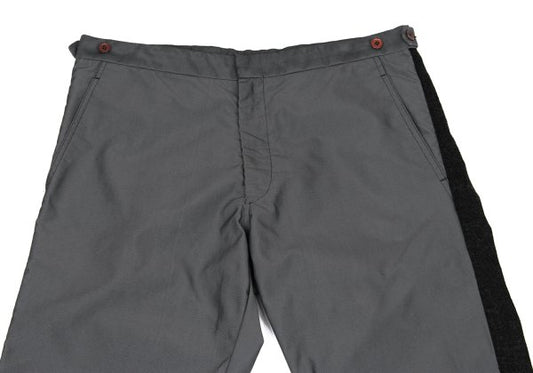 COMME des GARCONS SHIRT Side Brushed Tape Pants Gray Size L