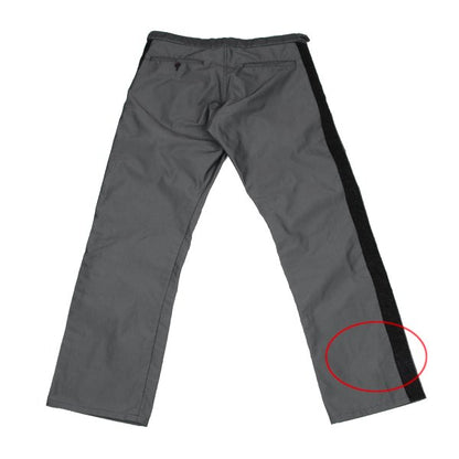 COMME des GARCONS SHIRT Side Brushed Tape Pants Gray Size L