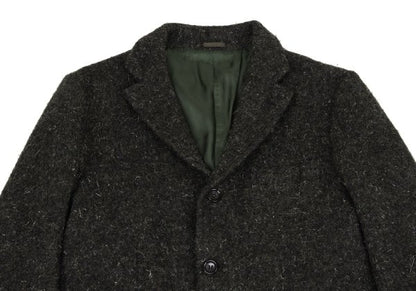 COMME des GARCONS HOMME Fulling Wool 3B Dark Brown Jacket Size S
