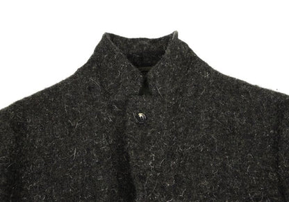 COMME des GARCONS HOMME Fulling Wool 3B Dark Brown Jacket Size S