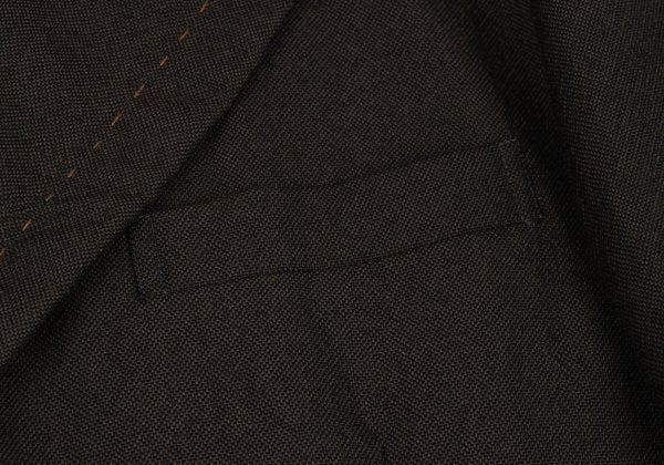 COMME des GARCONS HOMME Wool Hand-Stitch Jacket Brown Size M
