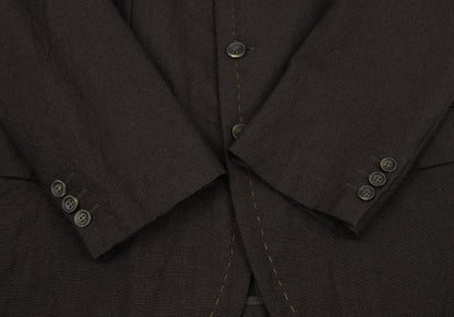COMME des GARCONS HOMME Wool Hand-Stitch Jacket Brown Size M