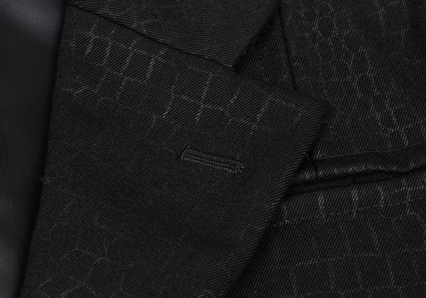 COMME des GARCONS HOMME PLUS 00AW Croc Jacket Black Size S