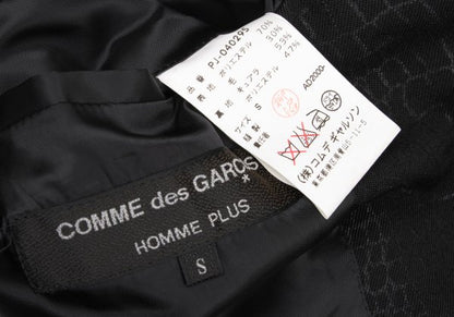 COMME des GARCONS HOMME PLUS 00AW Croc Jacket Black Size S