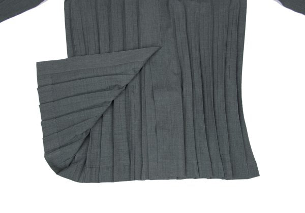 ISSEY MIYAKE MEN Vanishing Pleat Jacket Gray Size 1