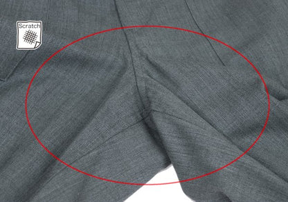 ISSEY MIYAKE MEN Pleated Panel Pants Gray Size 1