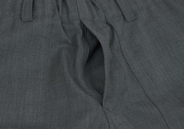 ISSEY MIYAKE MEN Pleated Panel Pants Gray Size 1