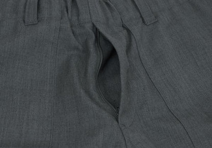 ISSEY MIYAKE MEN Pleated Panel Pants Gray Size 1