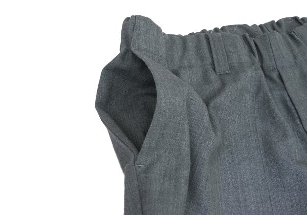 ISSEY MIYAKE MEN Pleated Panel Pants Gray Size 1